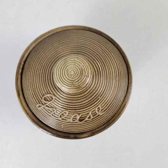 Vintage Tilso Japan Fiesta Dot Pattern‎ Ceramic Grease Jar - Picture 5 of 8